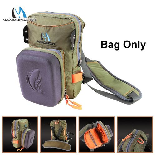 Generic Fly Fishing Chest Bag Safe Guide Green Fishing Bag With