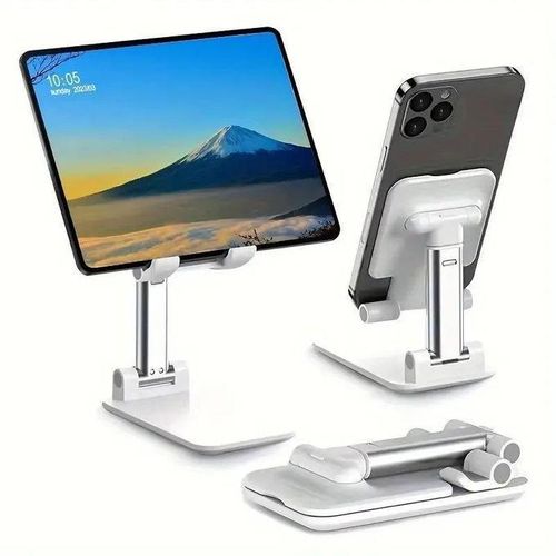 Generic Mobile Phone Holder Stand Tablet Desktop Live Lazy Bracket Support Stand Mount Foldable Hoisting MultiFunction Telescopic Holder - image 7