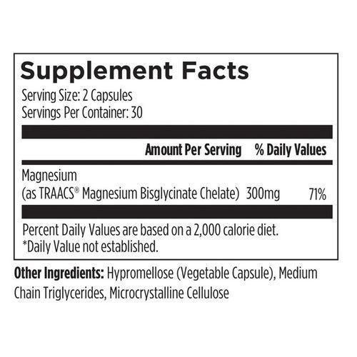 product_image_name-Healthy bones co-Magnesium Bisglycinate Chelate 300mg 60 Capsules-2