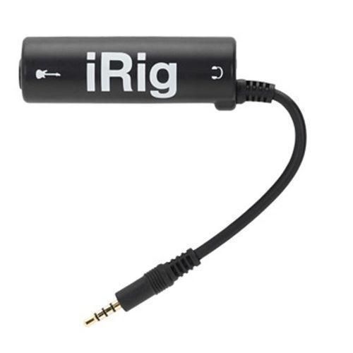 Generic Multimedia IRig Guitar Adapter Interface Ampli For Iphone Ipad Ipod Black