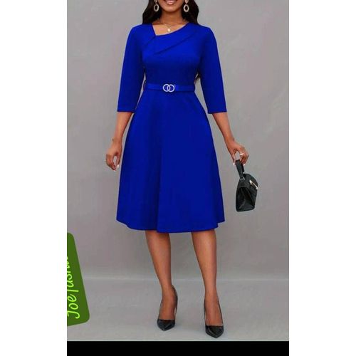 product_image_name-Fashion-Gorgeous Corporate Ladies Gown(belt Not Included)-1