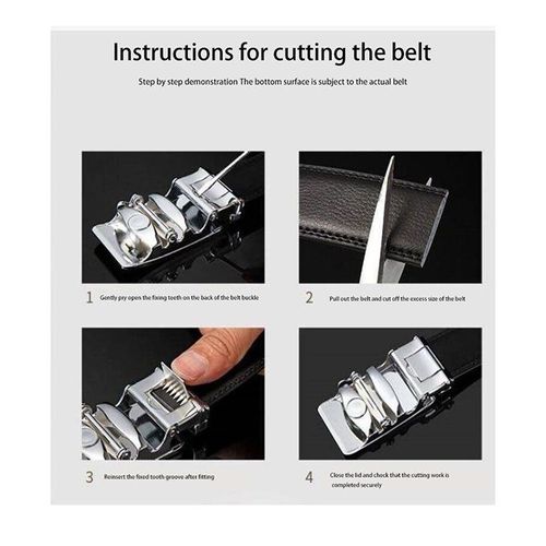 product_image_name-Fashion-2 pcs Men's Genuine Leather Luxury Belt -5