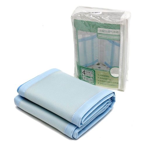 Generic Sweet Dreams Air Pad Baby Cot Bumper Style Mesh Safety Protection Blue Jumia Nigeria