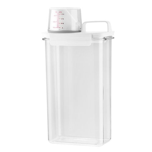 Airtight Laundry Detergent Powder Storage Box Clear washing Powder