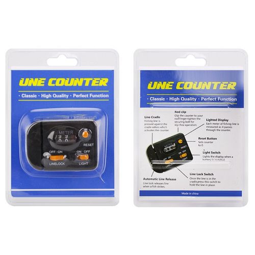 Generic 0-99.9m Digital Display Fishing Line Counter Digital Line