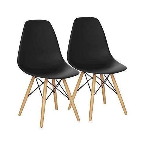 Generic Luxury ROUND Dining Table and 2 Chairs BLACK - image 2
