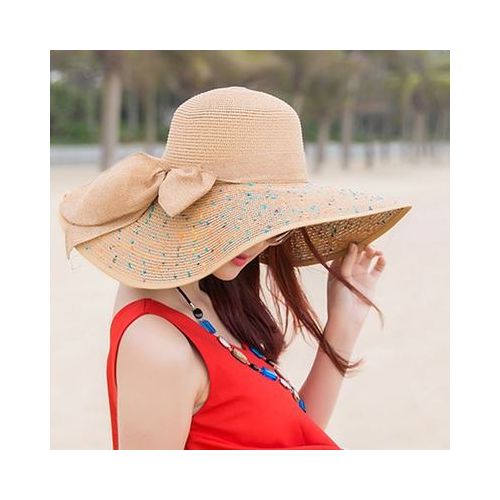 Fashion Women's Hat Summer Wide Brim Straw Hats Big Sun Hats UV