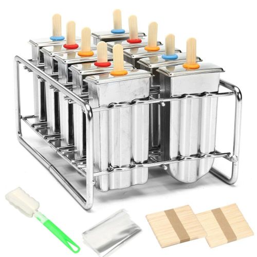 DIY Popsicle Ice Cream Mold Stainless Steel Lolly Stick Maker Frozen Molds