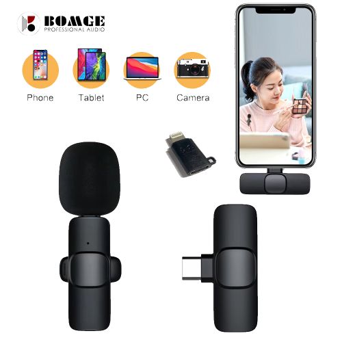 Wireless Lavalier 2 Mic Type C