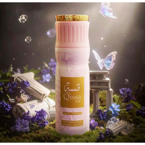 product_image_name-Paris Corner-QISSA PINK PERFUMED DEODORANT BODYSPRAY 200ML-1