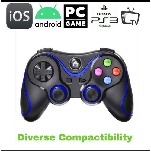 Wireless Bluetooth Controller Game Gamepad Joystick for iOS Android Mobile  Phone