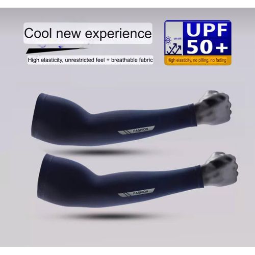 product_image_name-Generic-Ice Sleeves Sunscreen Outdoor Arm Sleeves For Men And Women - 2pairs-2