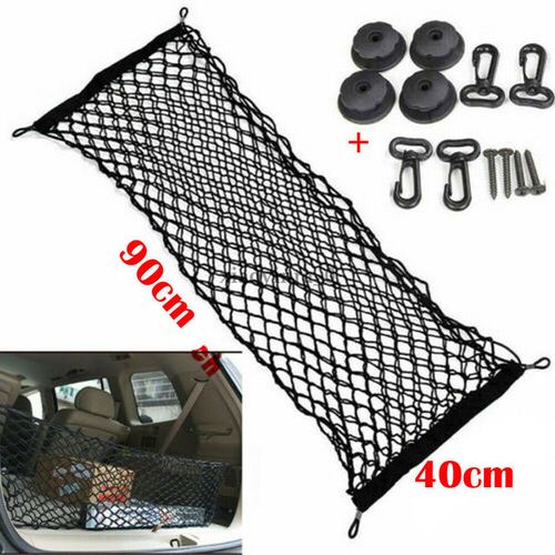 Generic Adjustable Universal Car Storage Rack Luggage Net With Bag