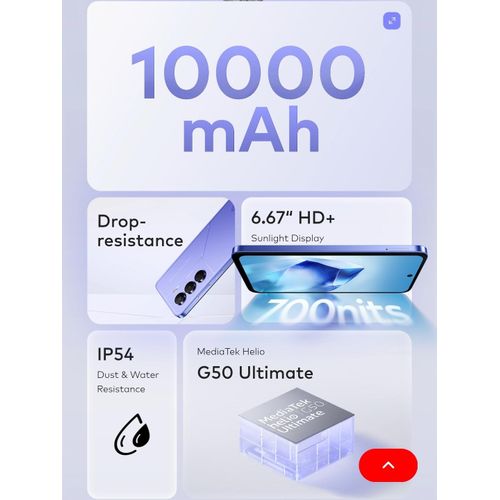 product_image_name-itel-P70 6.67" 128GB ROM + Upto 8GB RAM, 6000mAh + 4000mAh Case-2