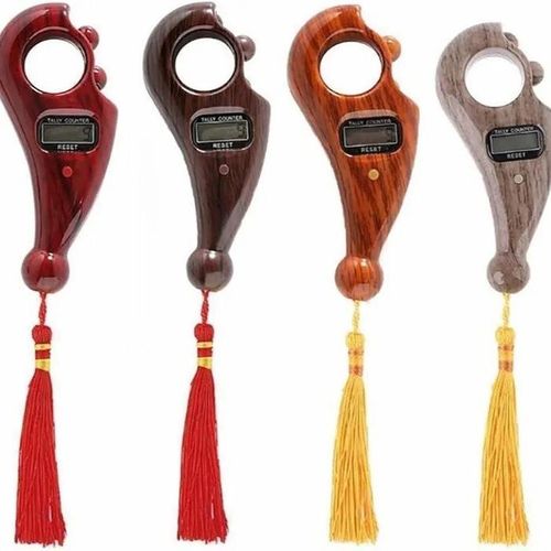 product_image_name-Generic-Digital Tasbih/Tasbeeh Digital Tally Counter/Digital Finger Mala Mantra Jap/Roller Counter/Plastic Digital Counter Islamic Tasbih Bead Finger Rotating Prayer Bead/(Pack of 1)-1