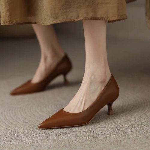 Fashion Heels Women Shoes Heels Casual Office Sandals Ladies Low Heel High  Heels