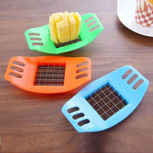 5 in 1 Chopper Vegetable Cutter, Stainless Steel French Fry Cutter Kitchen  Gadgets, Fruit Cheese Onion Potato Slicer 