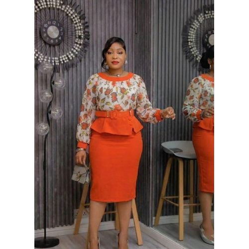 Melancholia orangefloweredgown50