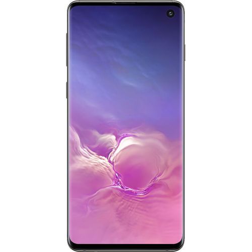 Samsung Galaxy S10 6.1-Inch AMOLED (8GB, 128GB ROM) Android 9.0 Pie, 12MP + 12MP + 16MP Dual SIM 4G Fingerprint Smartphone - Prism Black