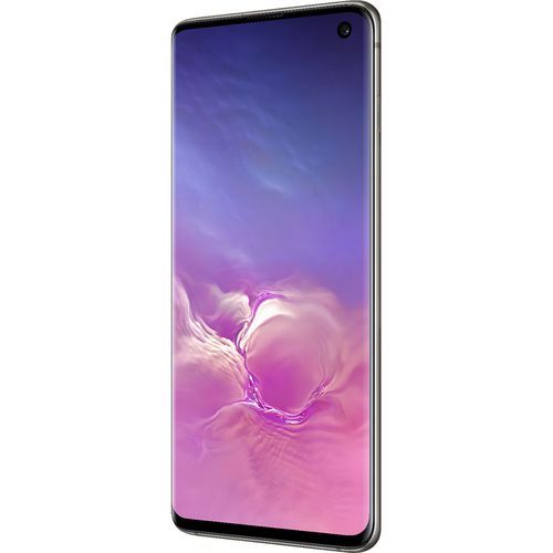 Samsung Galaxy S10 6.1-Inch AMOLED (8GB, 128GB ROM) Android 9.0 Pie, 12MP + 12MP + 16MP Dual SIM 4G Fingerprint Smartphone - Prism Black