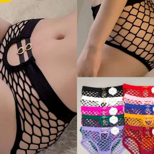 Generic Bold Ladies Sexy Net Pants 4pieces