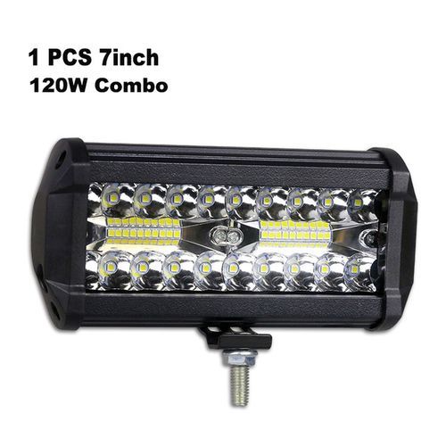 120W led bar offroad spot flood combo 4x4 led light bar/work light