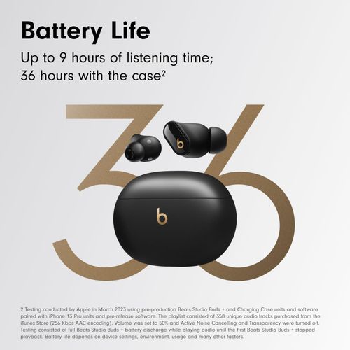 Beats Studio Buds + - Black / Gold