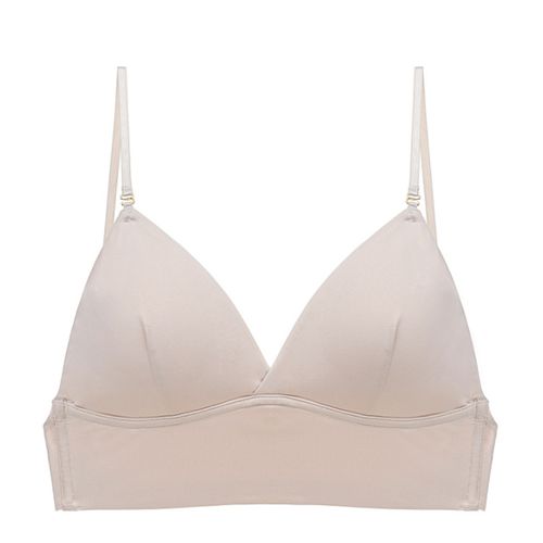 Sexy Backless Lace Deep U Low Back Bralette, Sutiã fino Cup