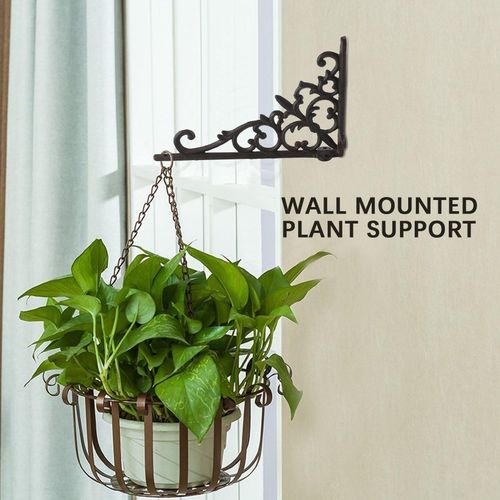 Generic Cast Iron Plant Hanger Hook for Indoor Outdoor Bird