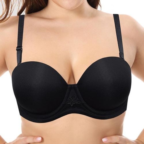 Yandw Push Up Bras Adjusted Convertible Straps Women Sexy Bra