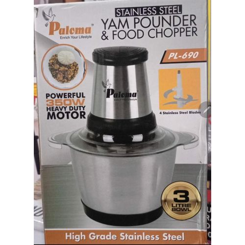 Generic 3L Paloma Yam Pounder and Food Chopper