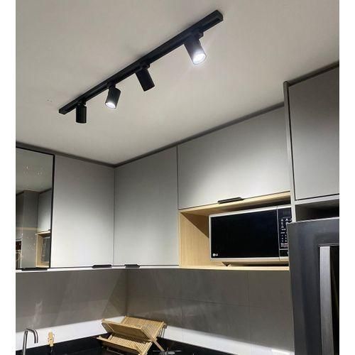 Generic 30w 4in1 TrackLight Adjustable Track Ceiling/wall Spotlight 4 in 1 – Black