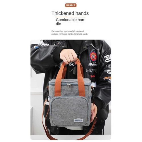 Fashion DOUBLE LAYER HIGH QUALITY MULTIFUNCTIONAL INSULATED LUNCH BOX/BAG