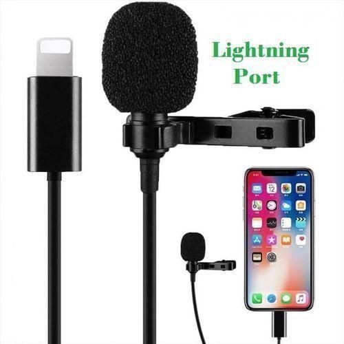 Generic Microphone Tie Clip IPhone Lapel Lavalier Microphone