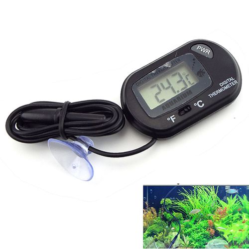 LCD Digital Aquarium Thermometer, Fish Tank Water Temperature