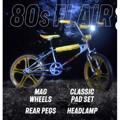 Mongoose Netflix Stranger Things Max BMX style Bike 20 In Wheel Chrome Yellow Jumia Nigeria