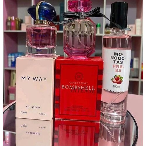 product_image_name-Generic-Genie’s Secret BombShell Intense 25ml & My way 30ml & Monogotas -1