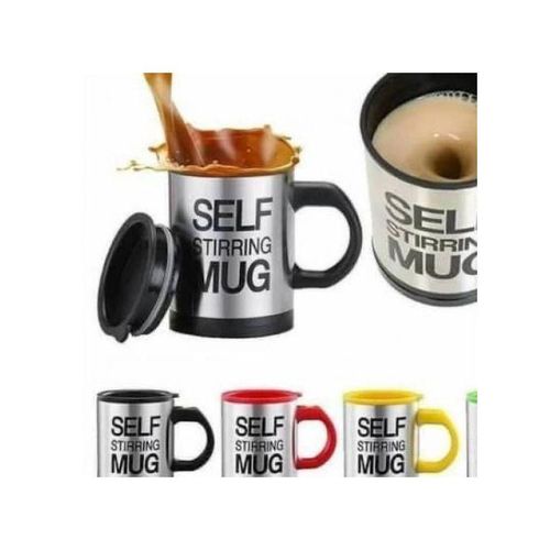 product_image_name-Generic-Automatic Self Stirring Stainless Steel Coffee Mug-1