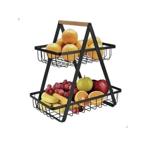Generic 2 Tier Kitchen Fruit And Vegetable Basket / Rack - image 2