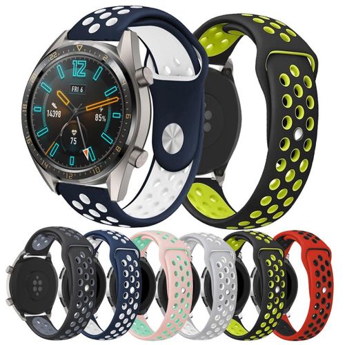 Dual-Color Huawei Watch Fit Silicone Sports Strap