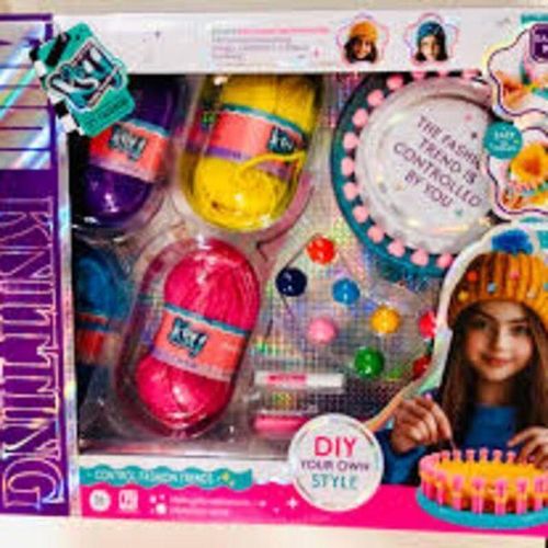 Generic DIY Wool Knitting Craft Kit for Girls.