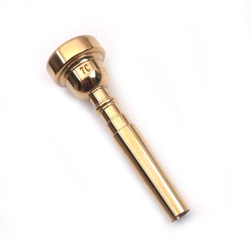  Gold 12C Trumpet Mouthpiece Brass Instrument Mouthpiece  Musical Instrument Parts Performances Accessories instrument mouthpiece  puller instrument mouthpiece mustache instrument mouthpiece instrument