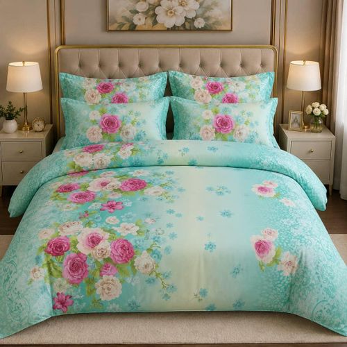 Generic Bedsheet with 4 Pillowcases