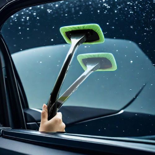 product_image_name-Generic-1 PC Car Windshield Cleaning Brush Auto Defogging Dust Removal Brush Multifunctional Window Cleaning Tool-1