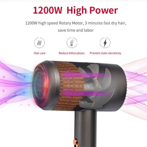 Generic 750W Professional Smooth & Shiny Hair Dryer - image 4