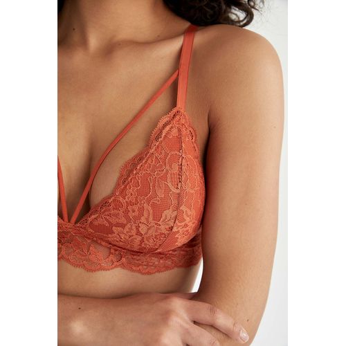 Defacto Woman Casual Bralette Underwear Bra - Orange