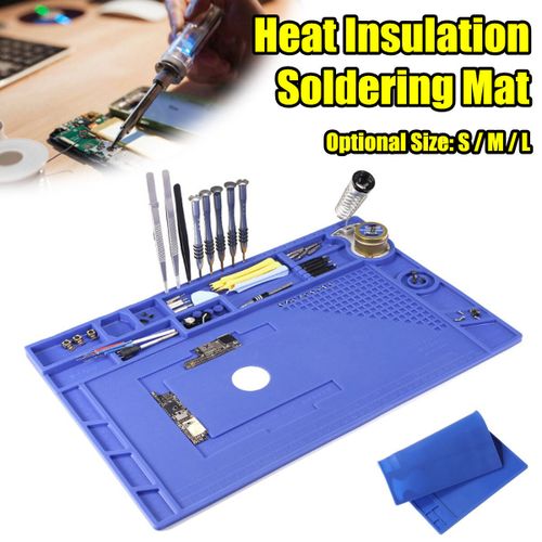 Soldering Insulation Mat, Silicon Desk Platform