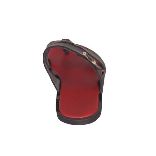 product_image_name-Fashion-Mens Black On Red Palm Slippers-4