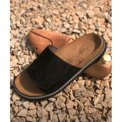 Cornel Mens Cover Pam Slippers - Brown