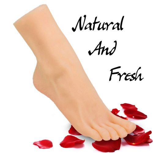 NEW Quality Realistic Silicone Female Foot Shoes Displays Mannequin Foot